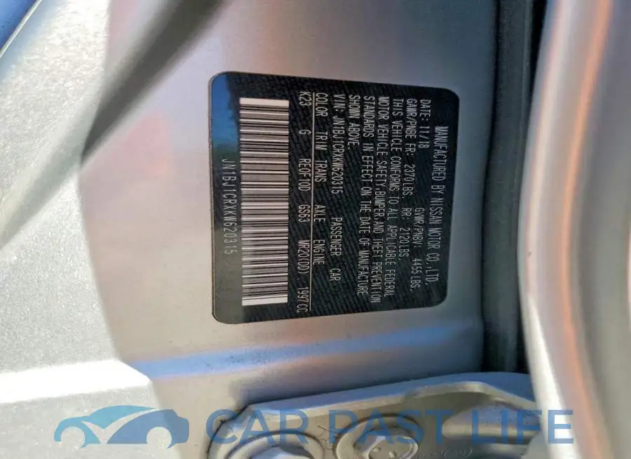 JN1BJ1CRXKW620315# 13