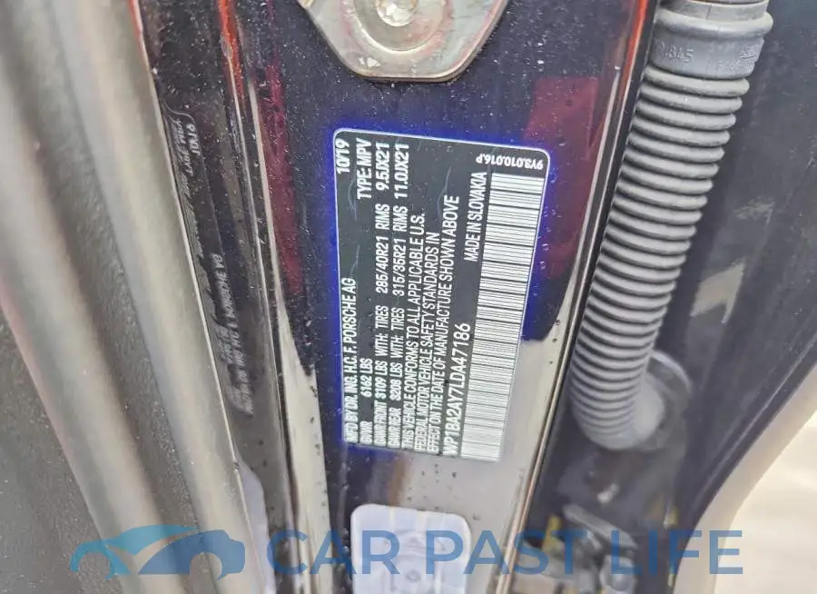 WP1BA2AY7LDA47186# 13