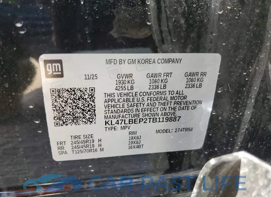 KL47LBEP2TB119887# 13