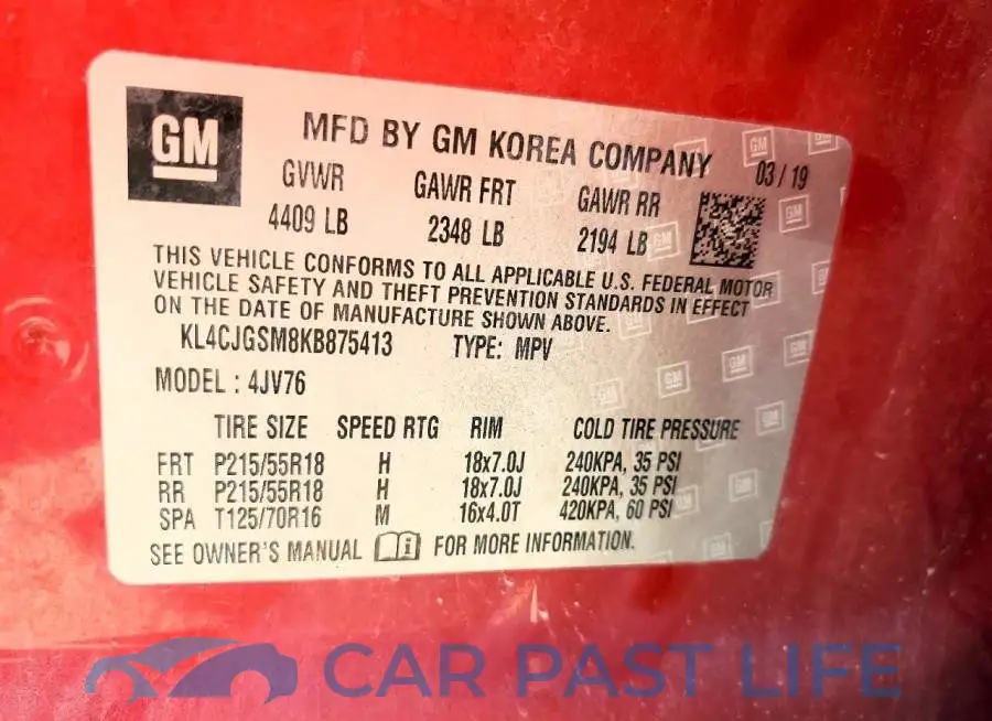 KL4CJGSM8KB875413# 13