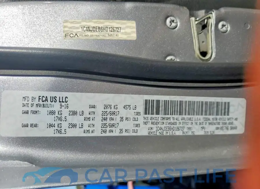 1C4NJDEB6HD126727# 13