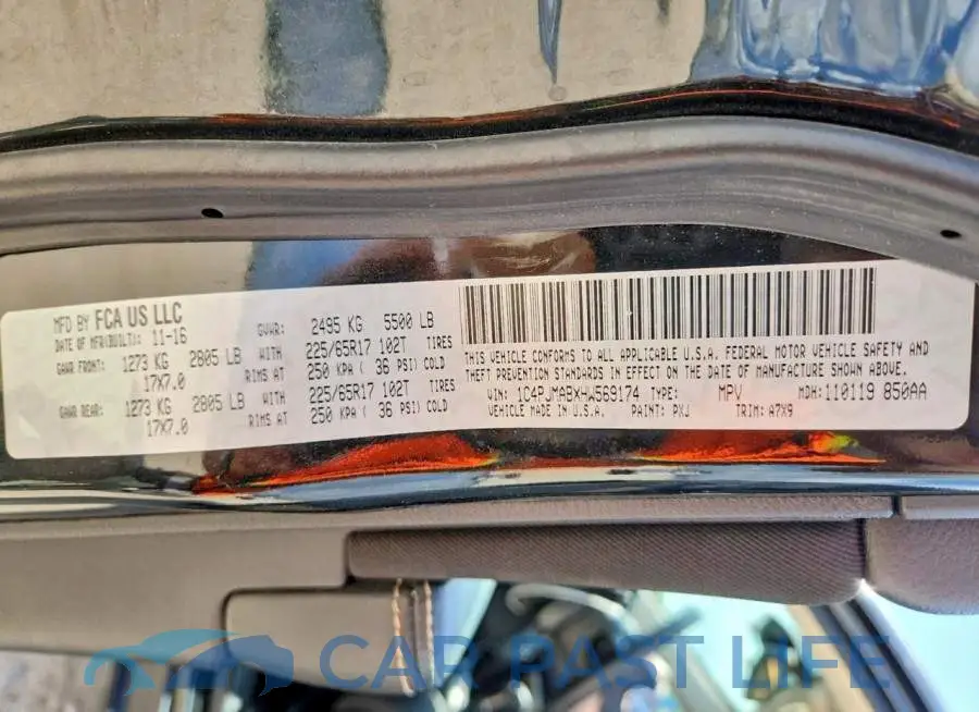 1C4PJMABXHW569174# 14