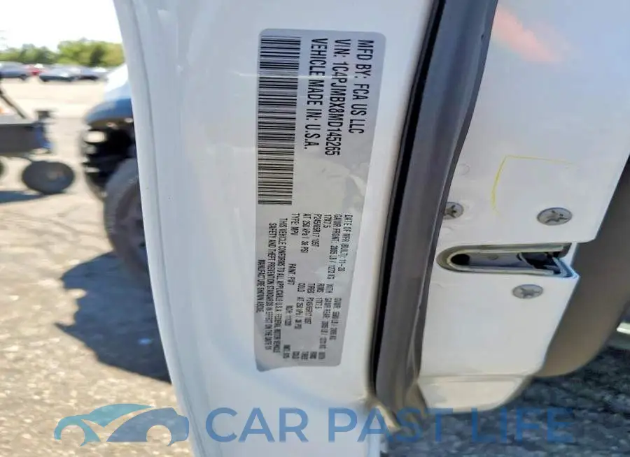 1C4PJMBX8MD145265# 12