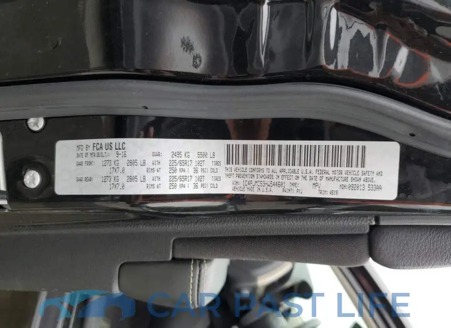 1C4PJMCS3HW544601# 12