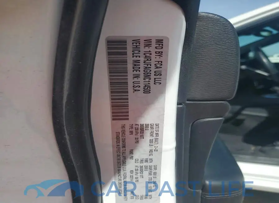 1C4RJFAG6NC114500# 13