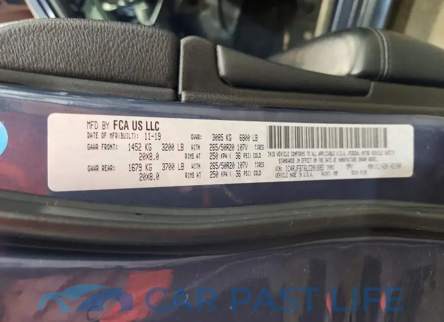 1C4RJFBT6LC201693# 13