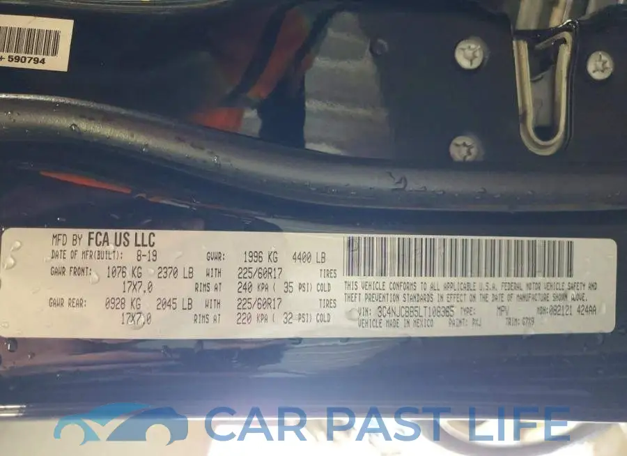3C4NJCBB5LT108365# 13
