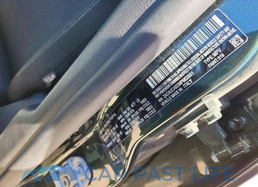 ZACNJCAB2MPM52601# 12