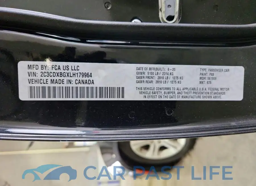 2C3CDXBGXLH179964# 13