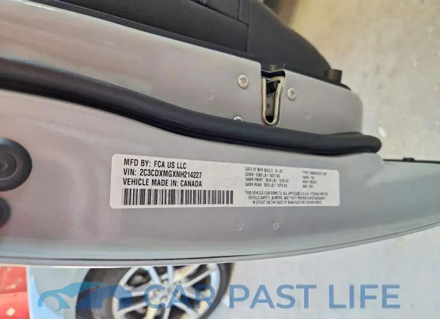 2C3CDXMGXNH214227# 13