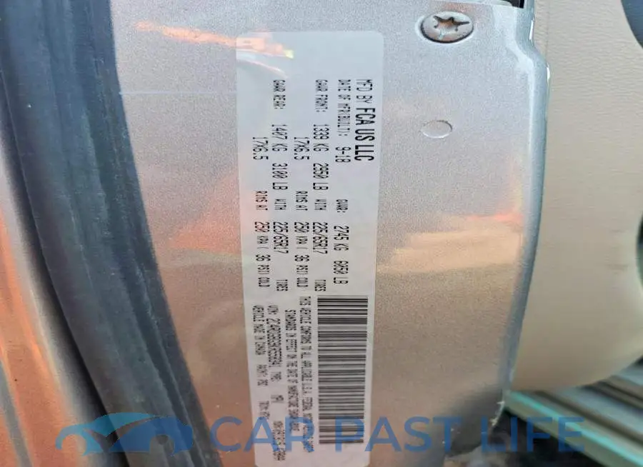 2C4RDGBG9KR558341# 14