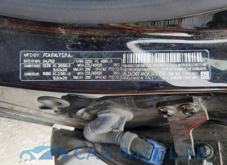 ZACNDFAN3R3A37856# 13