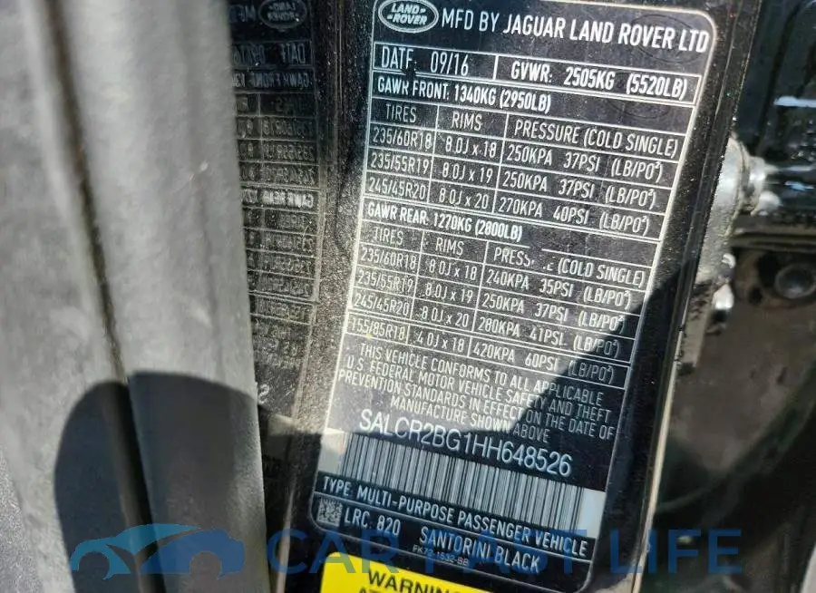 SALCR2BG1HH648526# 13