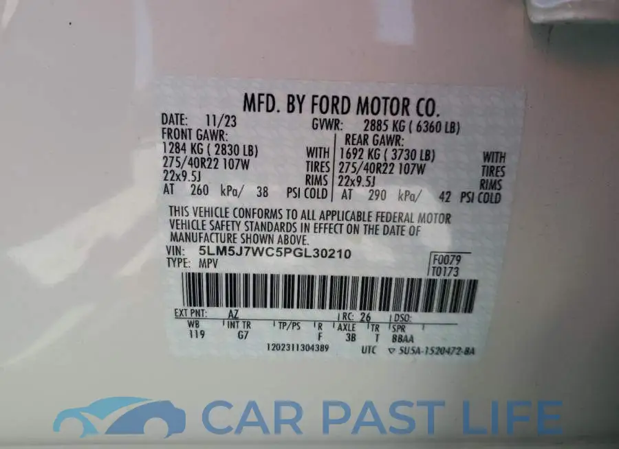 5LM5J7WC5PGL30210# 13