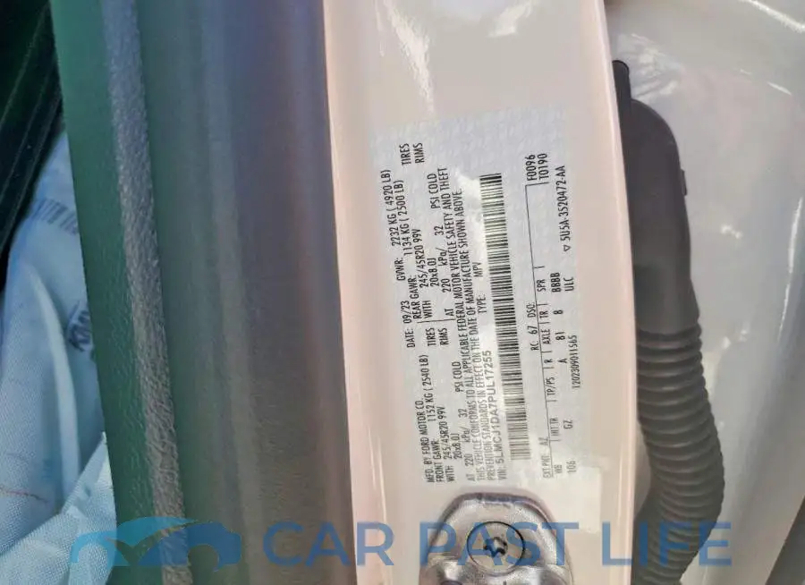 5LMCJ1DA7PUL17255# 12