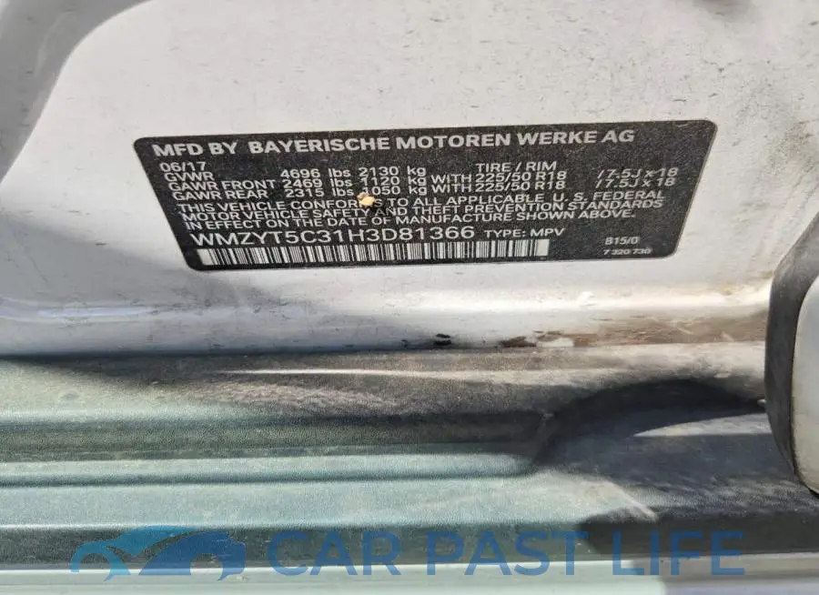 WMZYT5C31H3D81366# 13