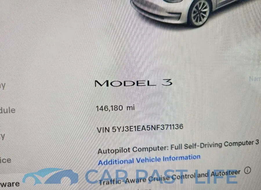5YJ3E1EA5NF371136# 9