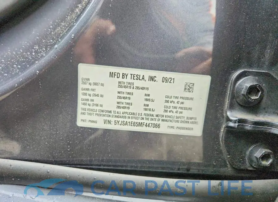 5YJSA1E65MF447066# 12