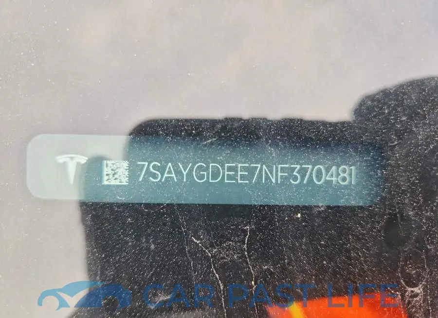 7SAYGDEE7NF370481# 13