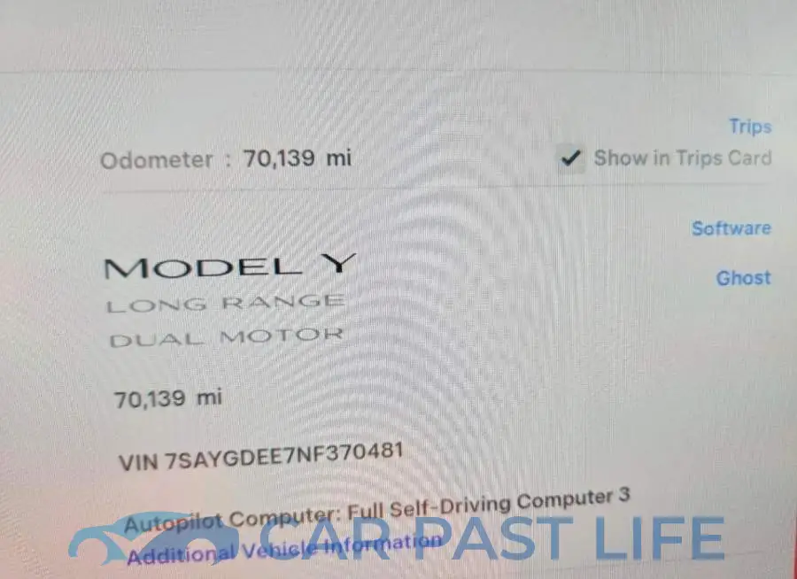 7SAYGDEE7NF370481# 9
