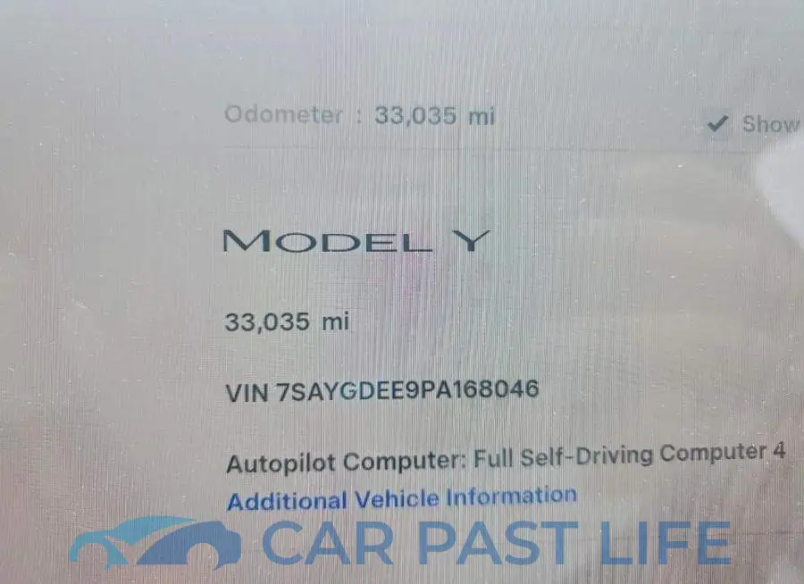 7SAYGDEE9PA168046# 9