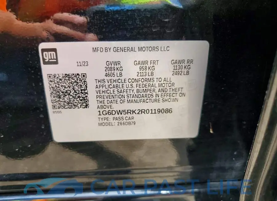 1G6DW5RK2R0119086# 12