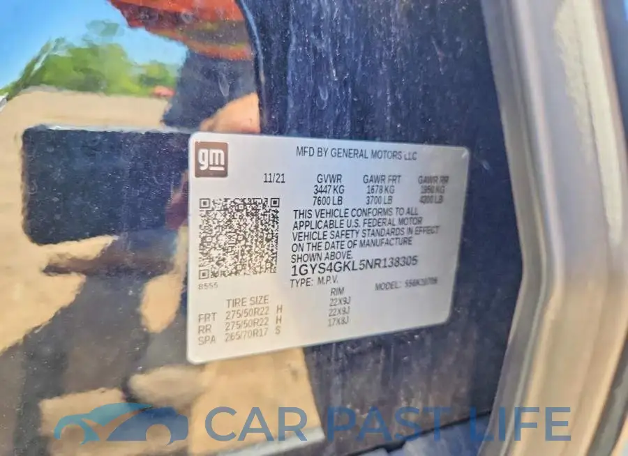 1GYS4GKL5NR138305# 13
