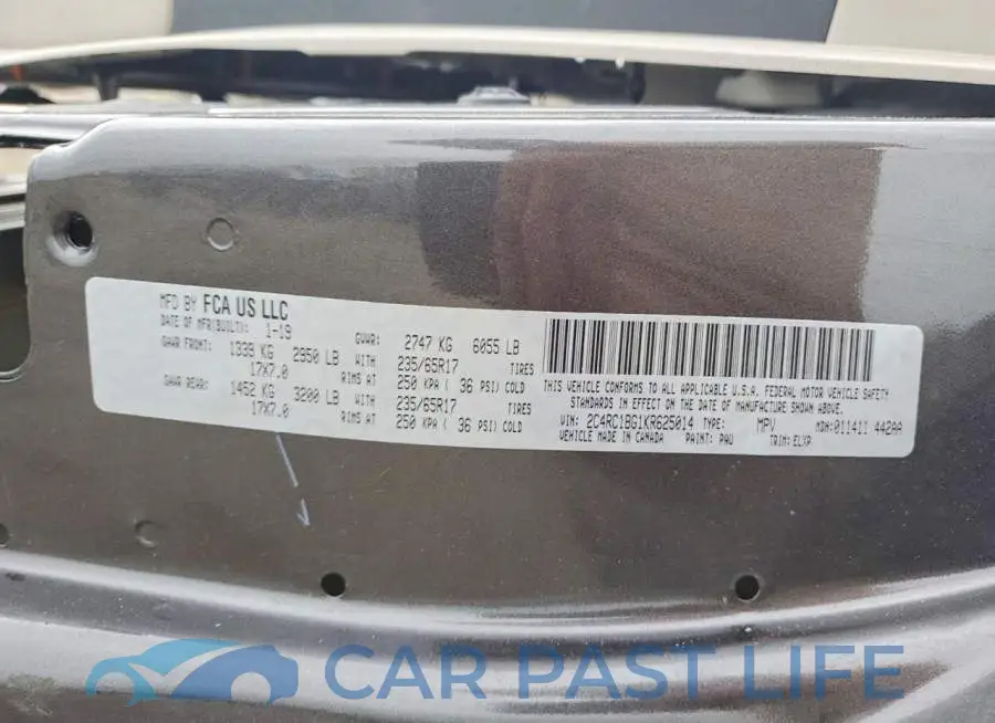 2C4RC1BG1KR625014# 14