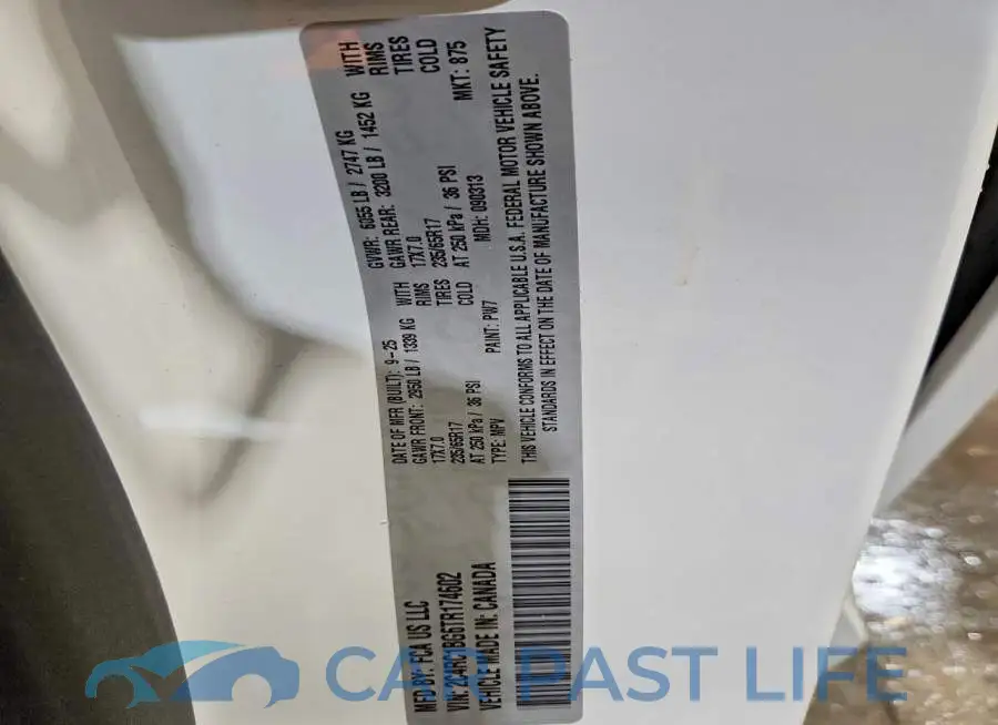 2C4RC1BG6TR174602# 13