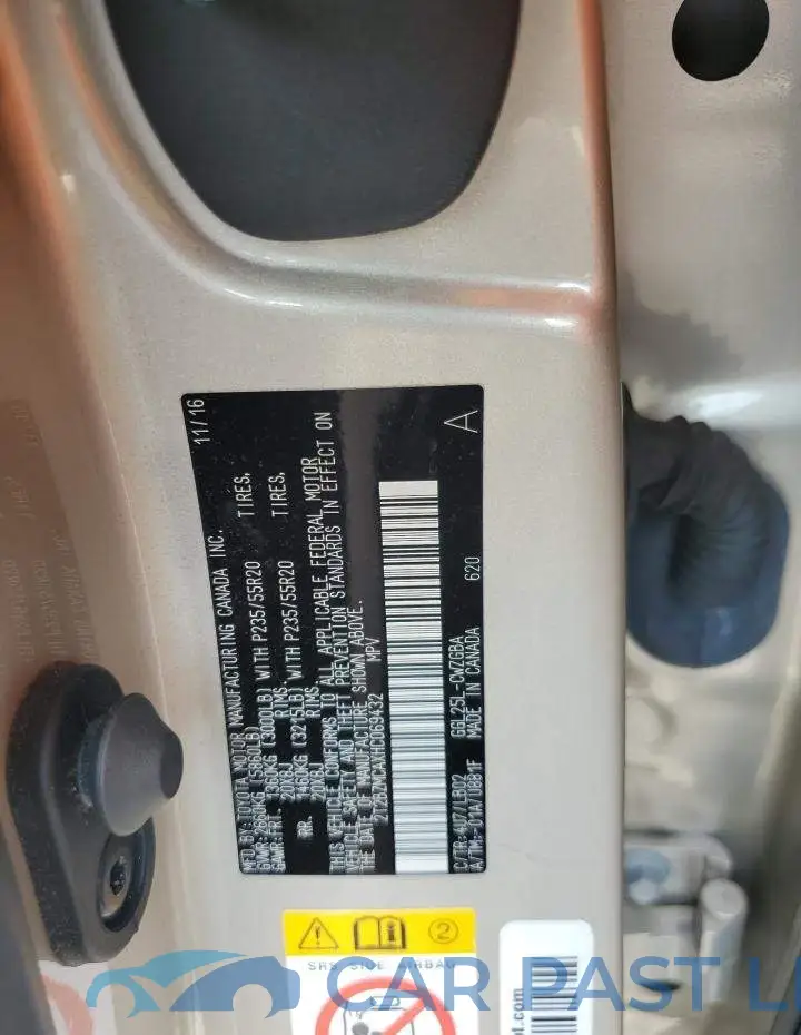 2T2BZMCAXHC069432# 13