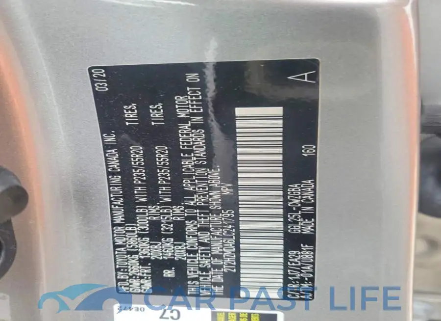 2T2HZMDA6LC241795# 14