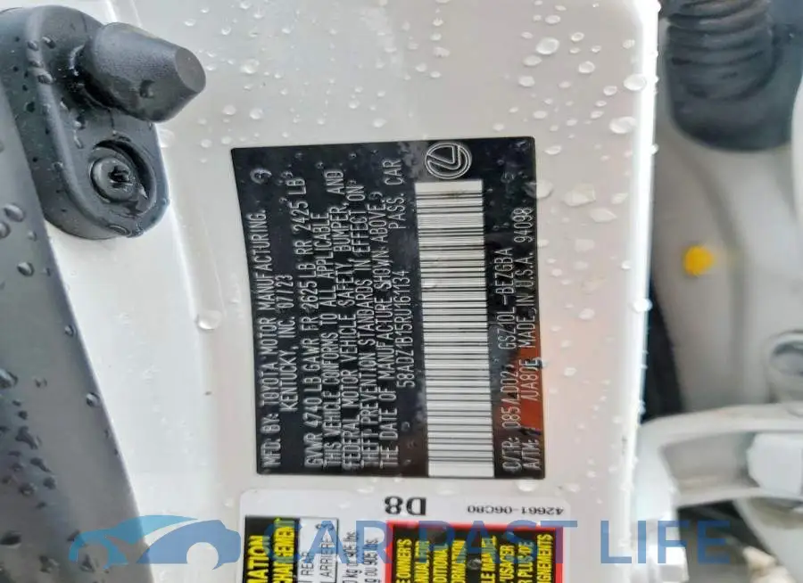 58ADZ1B15RU161134# 12