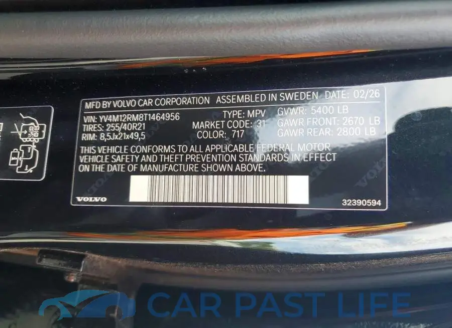 YV4M12RM8T1464956# 13