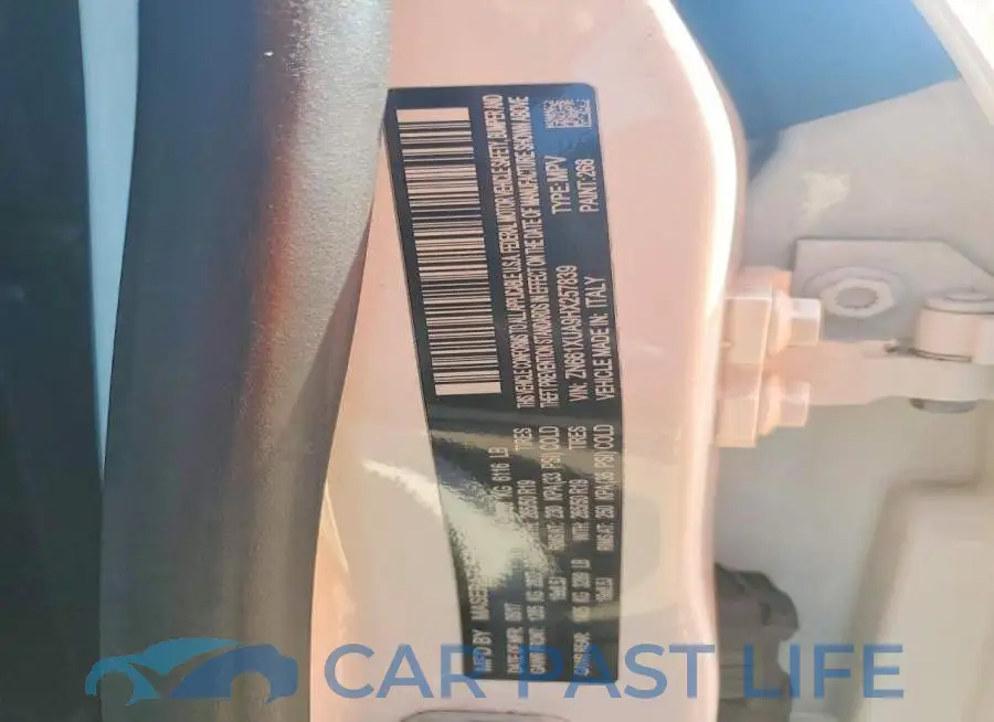 ZN661XUA9HX257839# 12