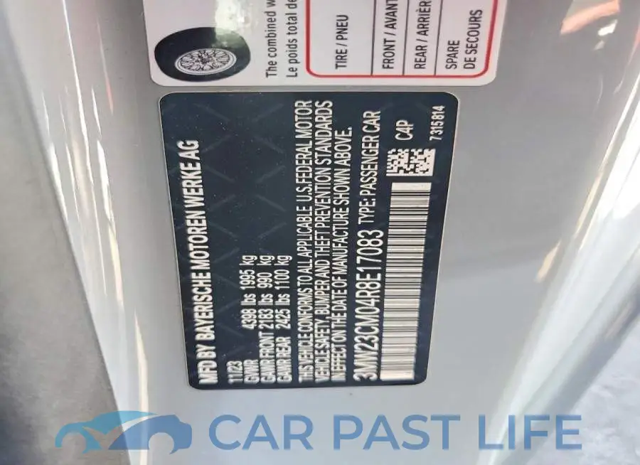3MW23CM04R8E17083# 12