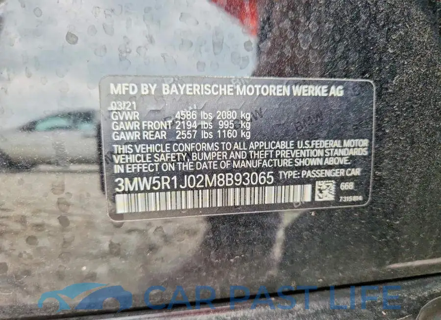 3MW5R1J02M8B93065# 12