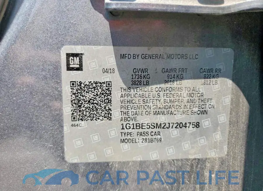 1G1BE5SM2J7204758# 12