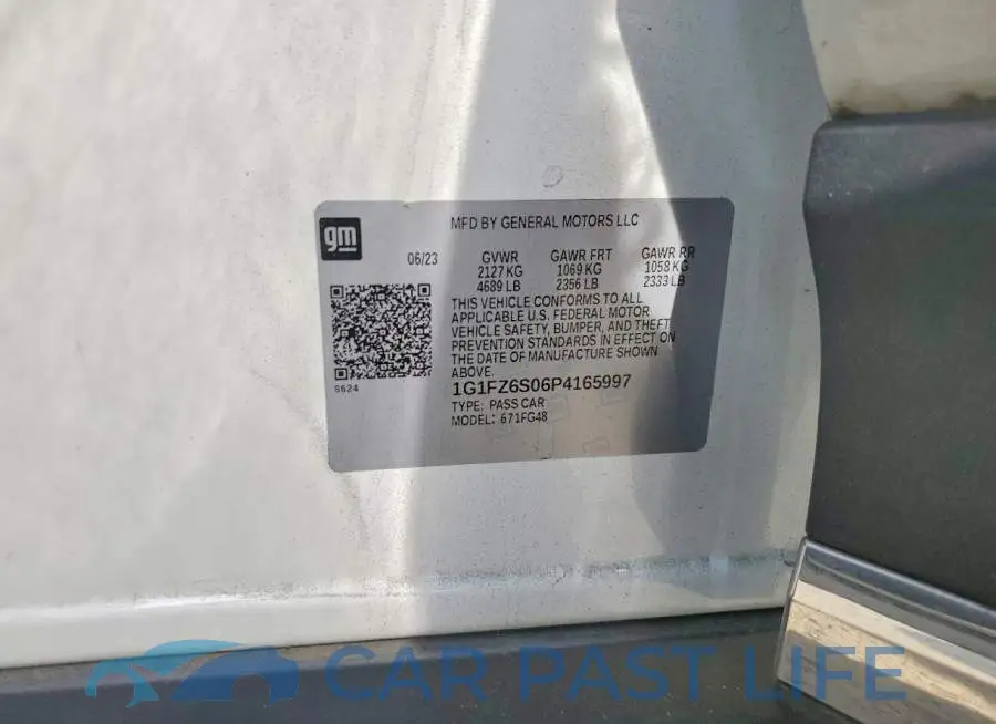 1G1FZ6S06P4165997# 14