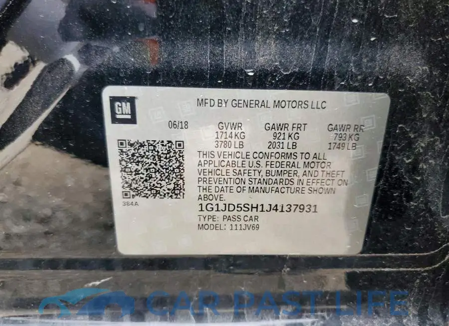 1G1JD5SH1J4137931# 12
