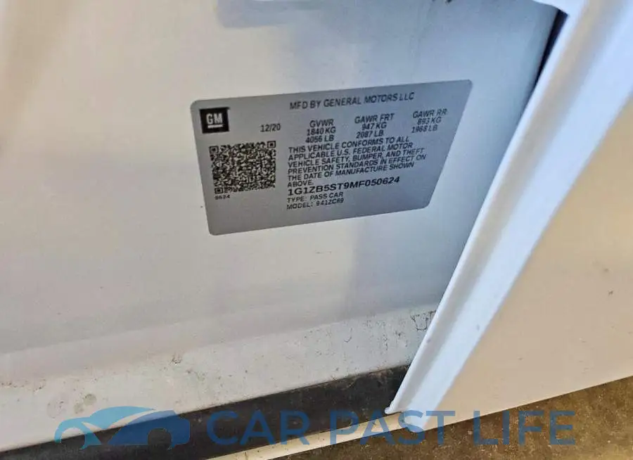 1G1ZB5ST9MF050624# 12