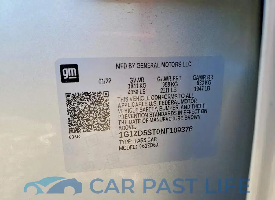 1G1ZD5ST0NF109376# 12