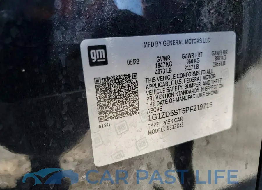1G1ZD5ST5PF219715# 12