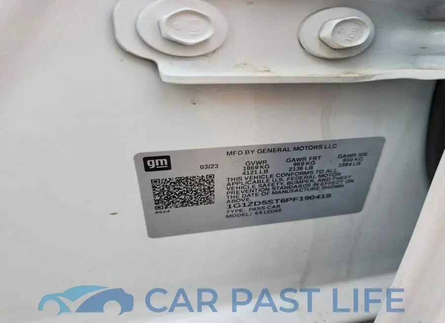 1G1ZD5ST6PF190418# 13