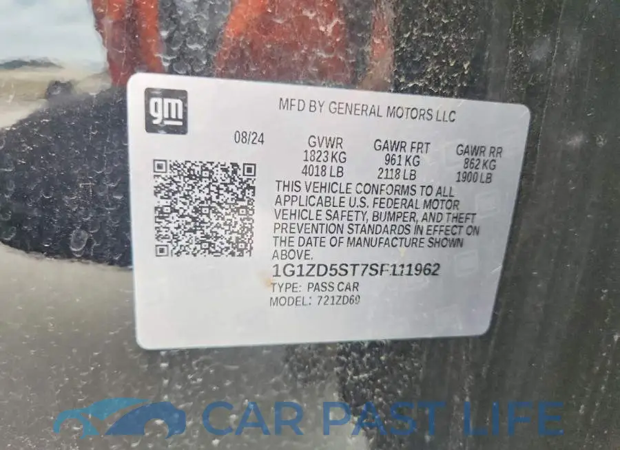 1G1ZD5ST7SF111962# 12