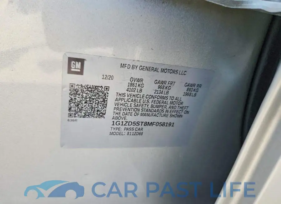 1G1ZD5ST8MF058191# 12