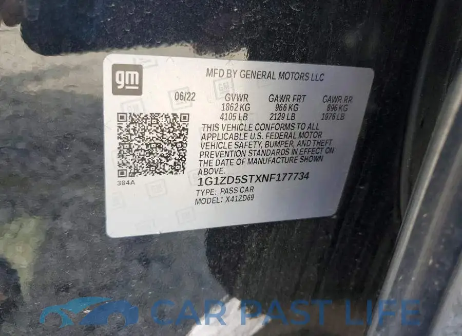 1G1ZD5STXNF177734# 12