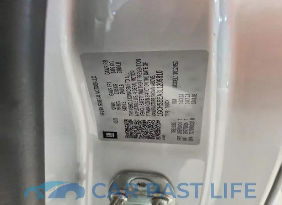 1GCHSBEA3L1209810# 12