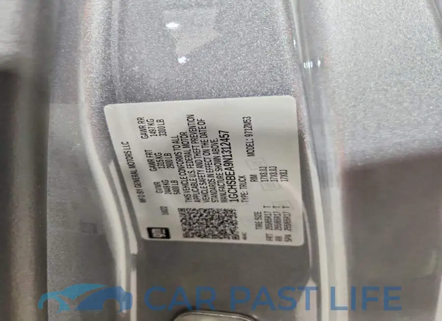1GCHSBEA9N1312457# 12
