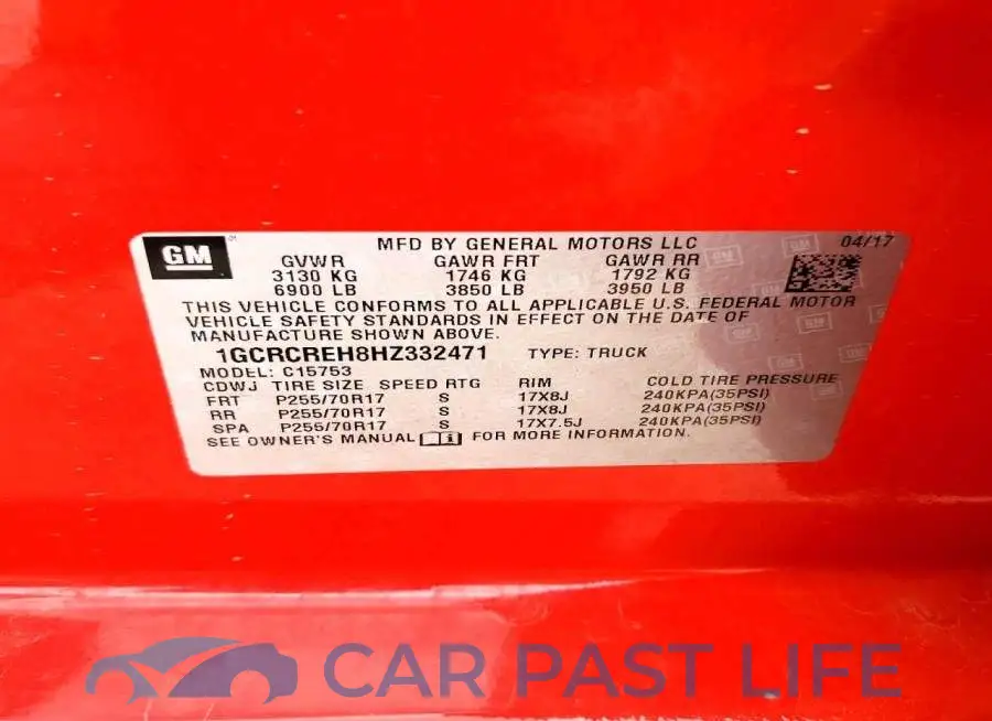1GCRCREH8HZ332471# 12