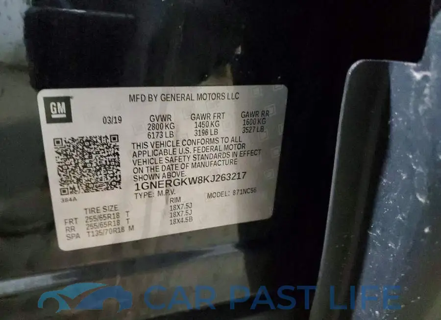 1GNERGKW8KJ263217# 14